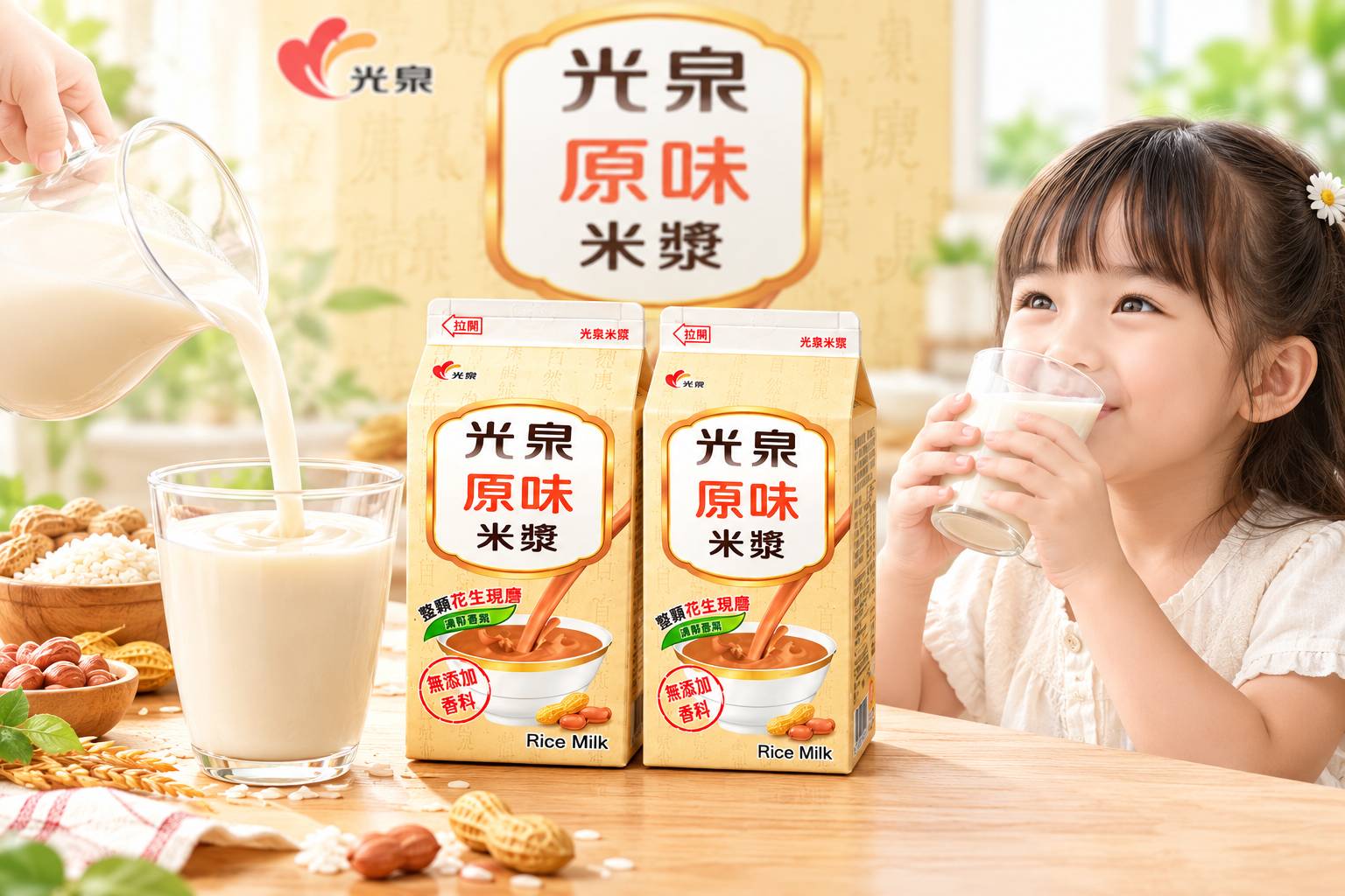 光泉原味米漿